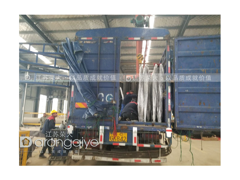 仿古候車亭裝車圖