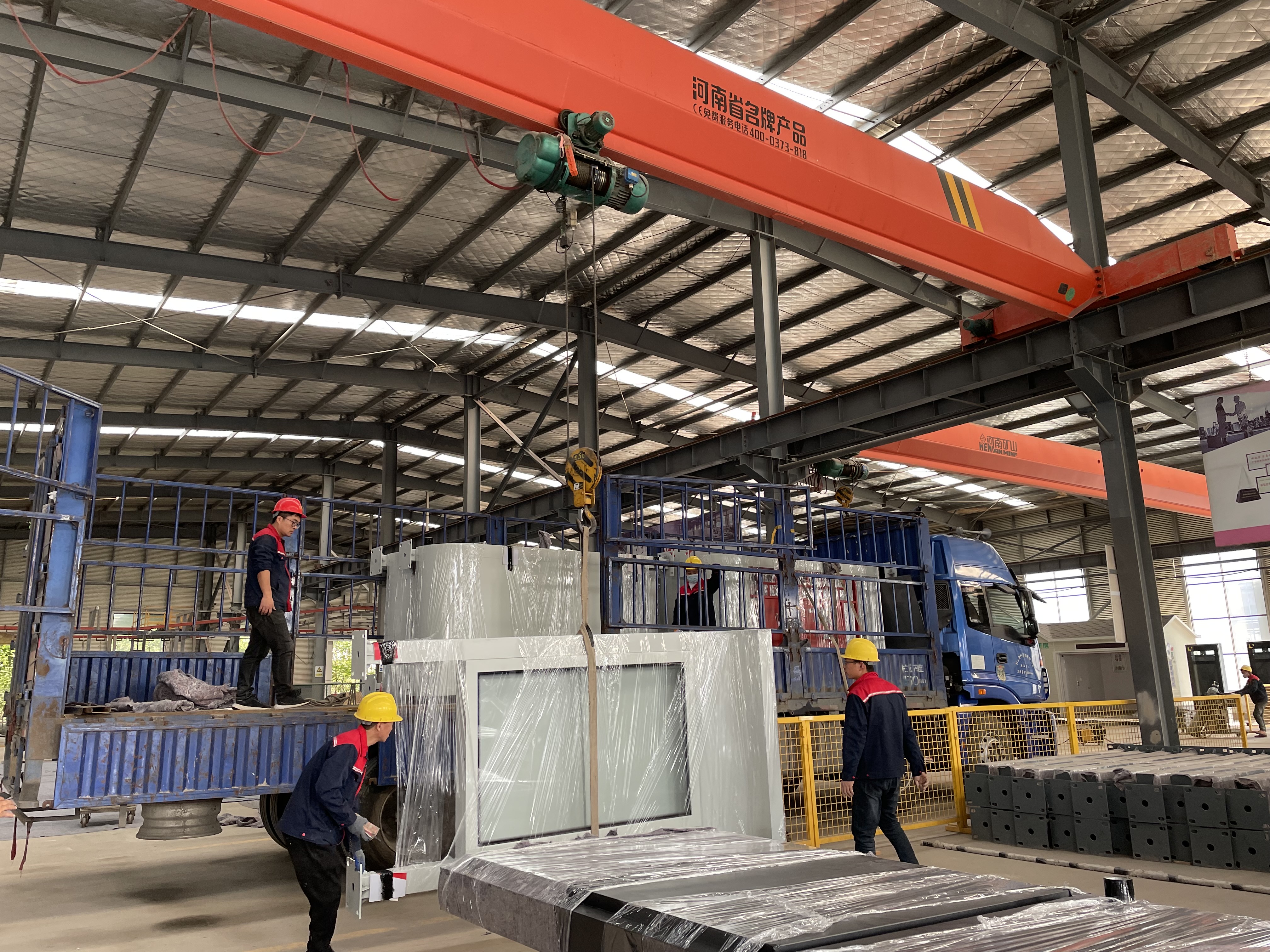 遼寧省中式仿古候車亭發貨第二批